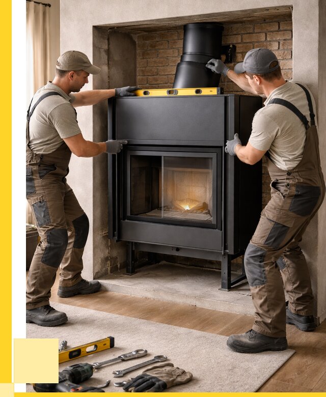 Установка каминных топок в Первоуральске под ключ от 18527 р. | ЭриданПрв