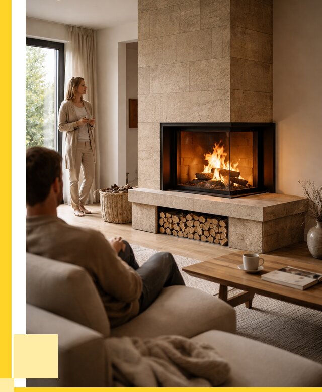 Угловые камины из кирпича установка в Первоуральске от 154395 р. ЭриданПрв