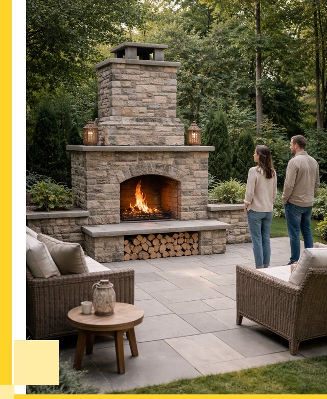 Уличные камины из кирпича в Первоуральске от 154395 р. | ЭриданПрв