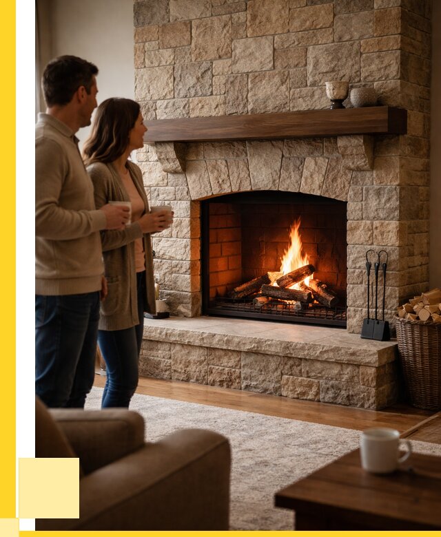 Каменные камины на заказ в Первоуральске от 185274 р. | ЭриданПрв