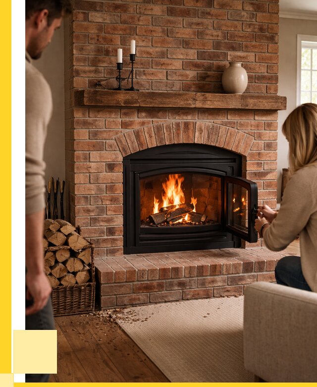 Кирпичные камины под ключ в Первоуральске от 154395 р. | ЭриданПрв