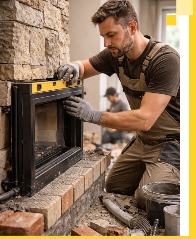 Дровяные камины под ключ в Первоуральске: монтаж, обустройство