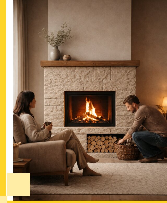 Камины для дома в Первоуральске под ключ от 154395 р. | ЭриданПрв