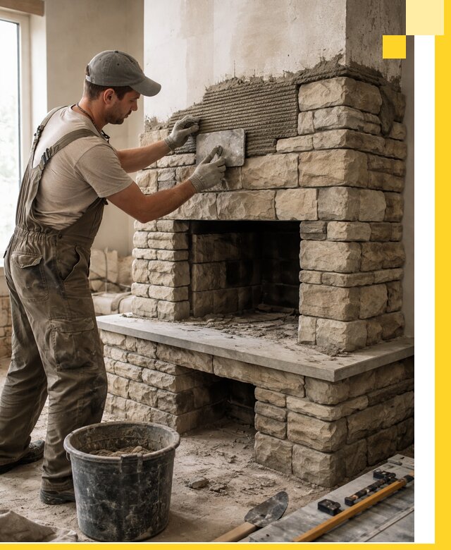 Строительство каминов под ключ в Первоуральске от проектирования до монтажа