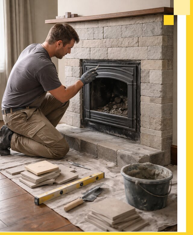 Профессиональный ремонт каминов в Первоуральске восстановление и сервис