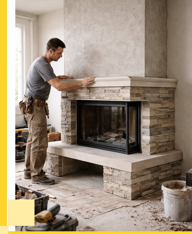 Изготовление каминов под ключ в Первоуральске от 154395 р. | ЭриданПрв