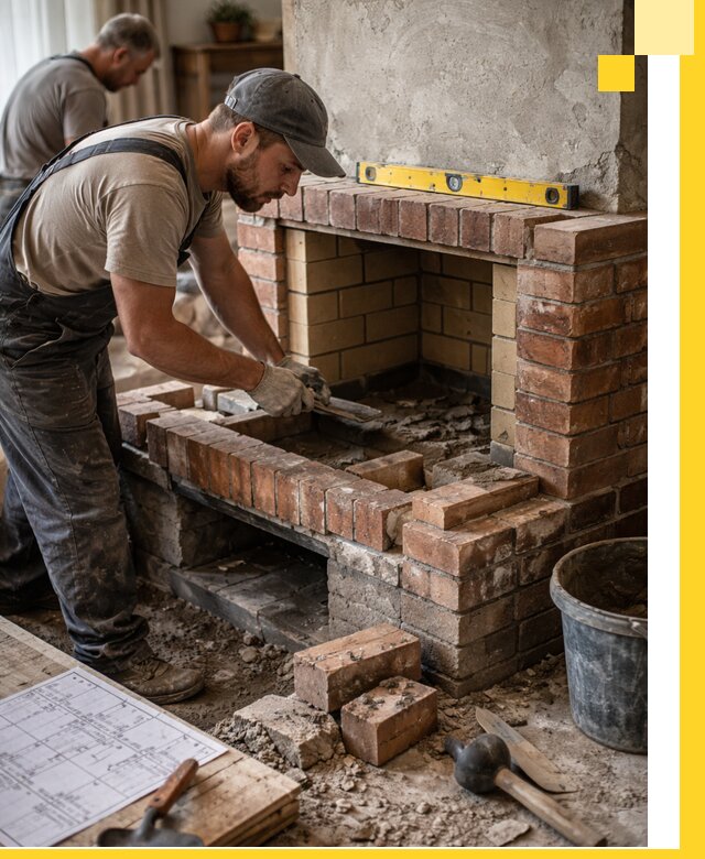 Изготовление и установка каминопечей под ключ в Первоуральске