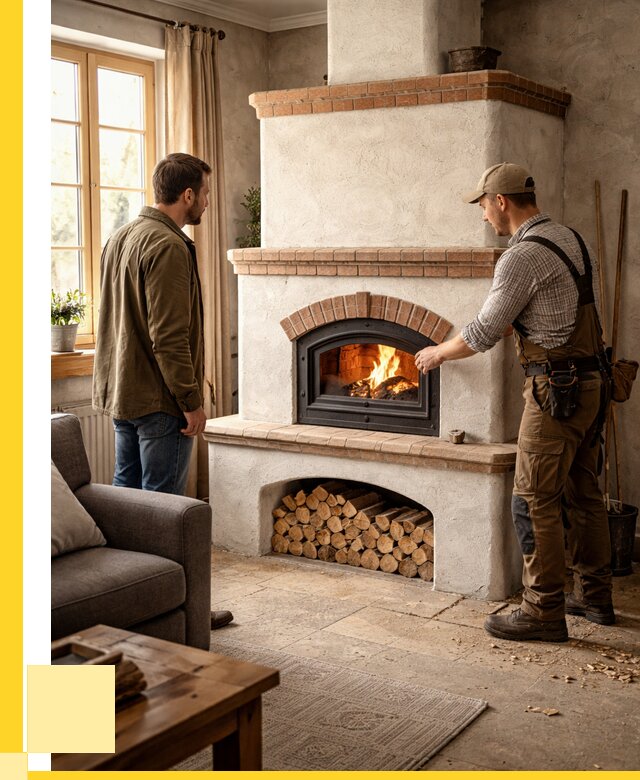 Печи камины в Первоуральске: кирпичные, изразцовые от 61758 р. | ЭриданПрв