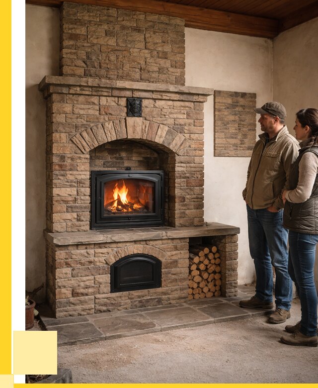 Кирпичная печь под ключ в Первоуральске от 154395 р. | ЭриданПрв