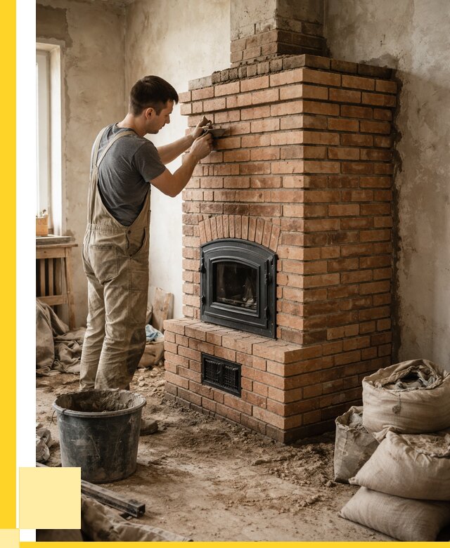 Строительство печей в Первоуральске от 66905 р. под ключ, ЭриданПрв