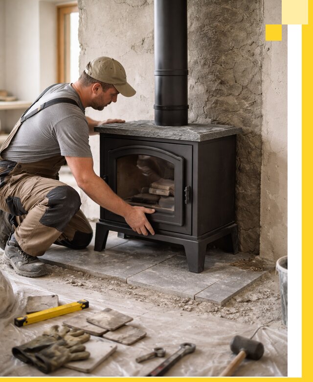 Профессиональный монтаж печей и каминов в Первоуральске под ключ