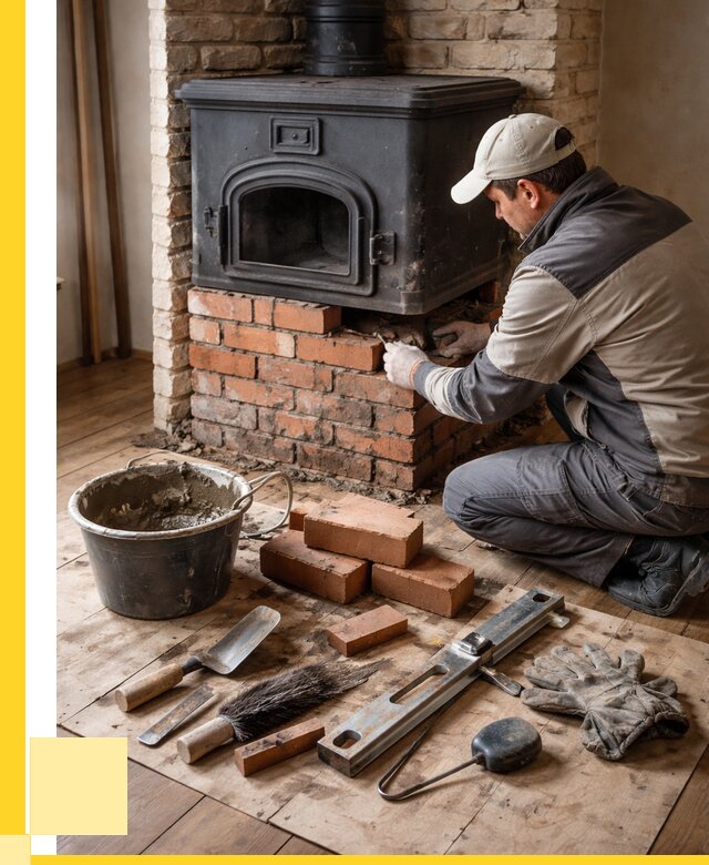 Ремонт печей в Первоуральске от 12352 р., услуги печника ЭриданПрв