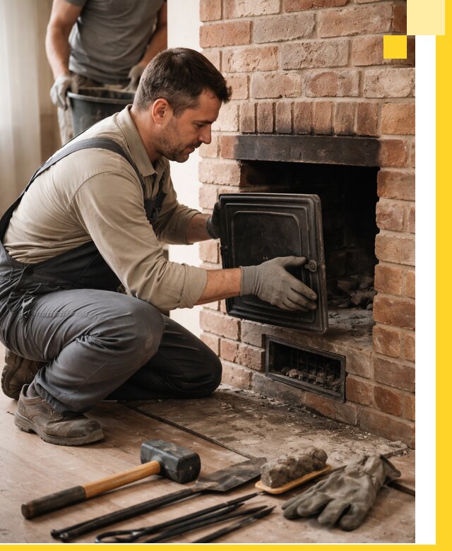 Ремонт печей в Первоуральске с гарантией качества и безопасности
