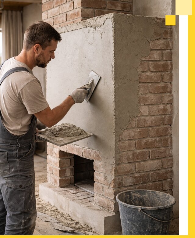 Отделка печей и облицовка каминов в Первоуральске под ключ