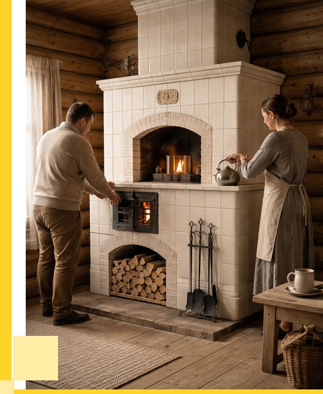 Русские печи в Первоуральске: установка от 154395 р. ЭриданПрв