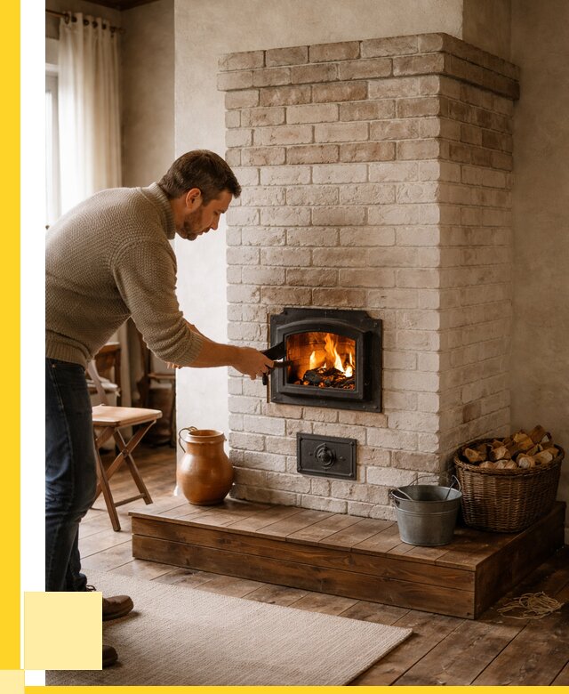 Печь голландка из кирпича в Первоуральске от 87491 р. | ЭриданПрв