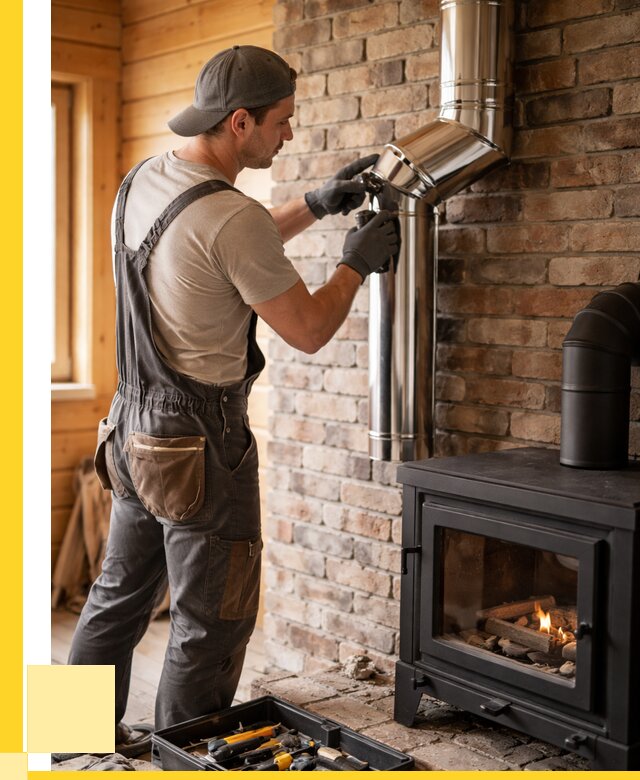 Монтаж дымоходов для печей в Первоуральске от 7720 р. | ЭриданПрв