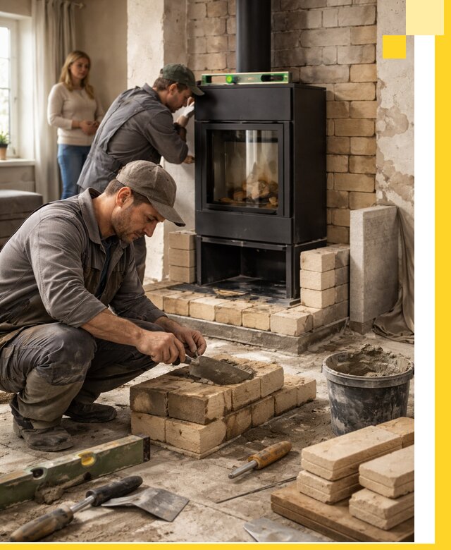 Печи и камины под ключ: проект, установка в Первоуральске