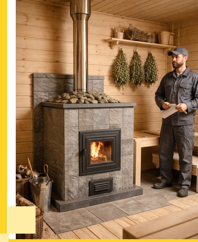 Печи для бани под ключ в Первоуральске от 123516 р. | ЭриданПрв