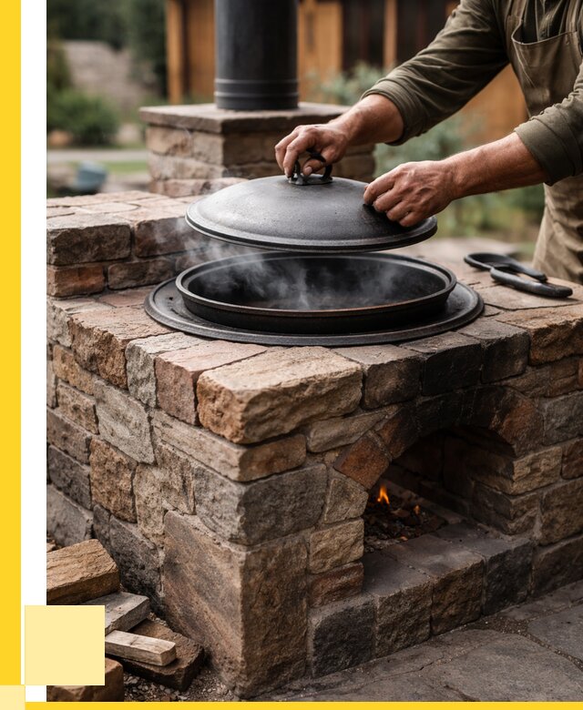 Печи для казана в Первоуральске по цене от 18527 р. | ЭриданПрв