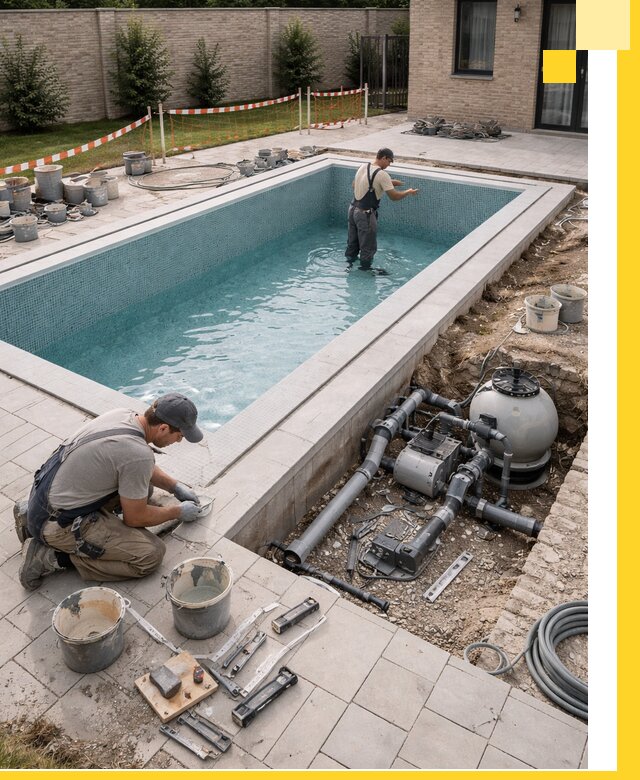 Строительство бассейнов под ключ в Первоуральске: проекты и монтаж