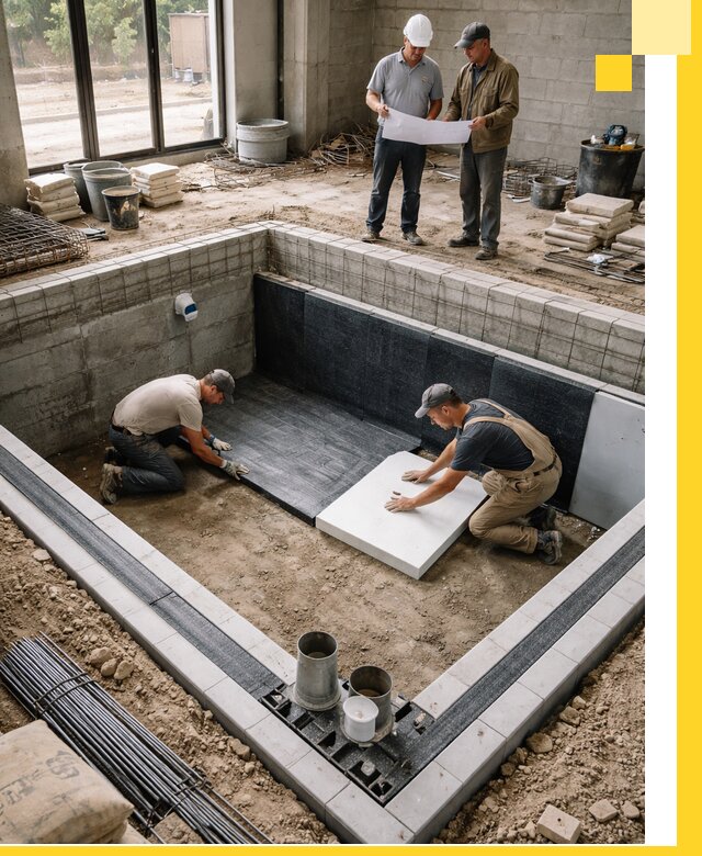 Проекты частных и общественных бассейнов под ключ в Первоуральске