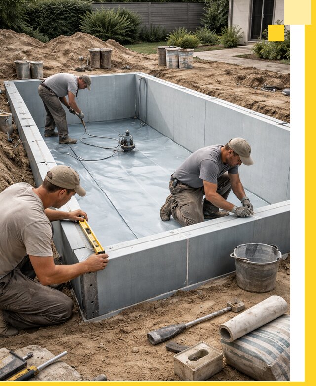 Профессиональный монтаж бассейнов под ключ в Первоуральске с гарантией