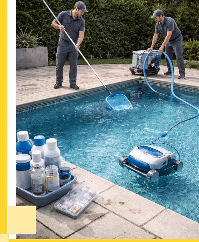 Чистка бассейнов в Первоуральске роботами, от 4632 р. | ЭриданПрв