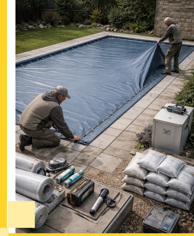 Консервация бассейнов в Первоуральске под ключ от 6690 р. | ЭриданПрв