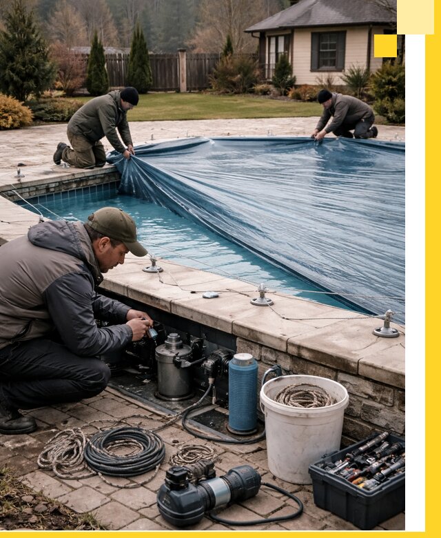 Консервация бассейнов в Первоуральске: подготовка к длительному хранению