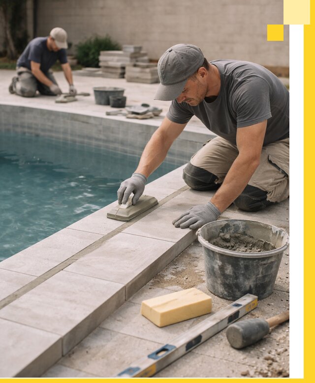 Отделка бассейнов в Первоуральске: декоративная отделка и гидроизоляция