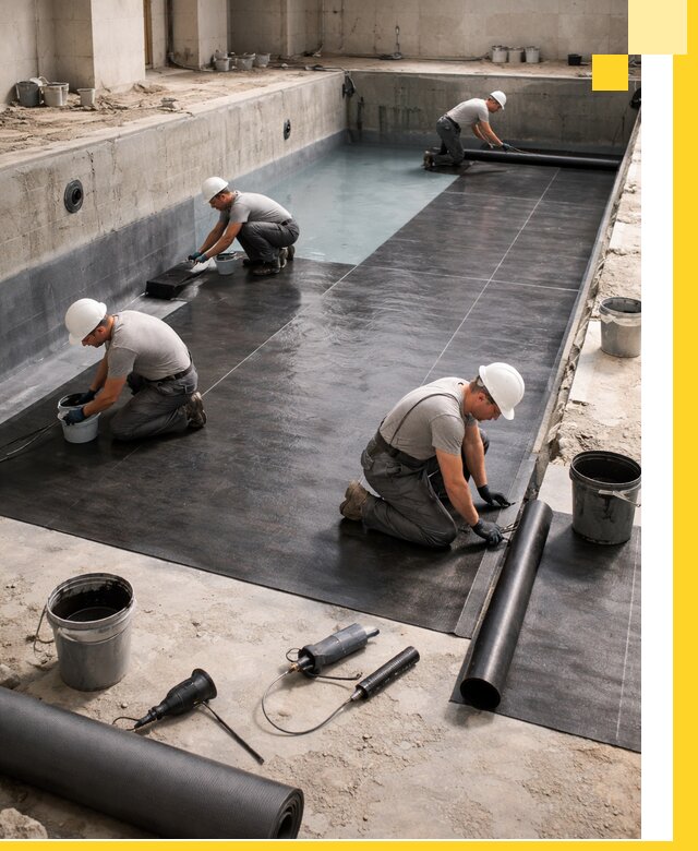 Профессиональная гидроизоляция бассейнов и чаш в Первоуральске под ключ