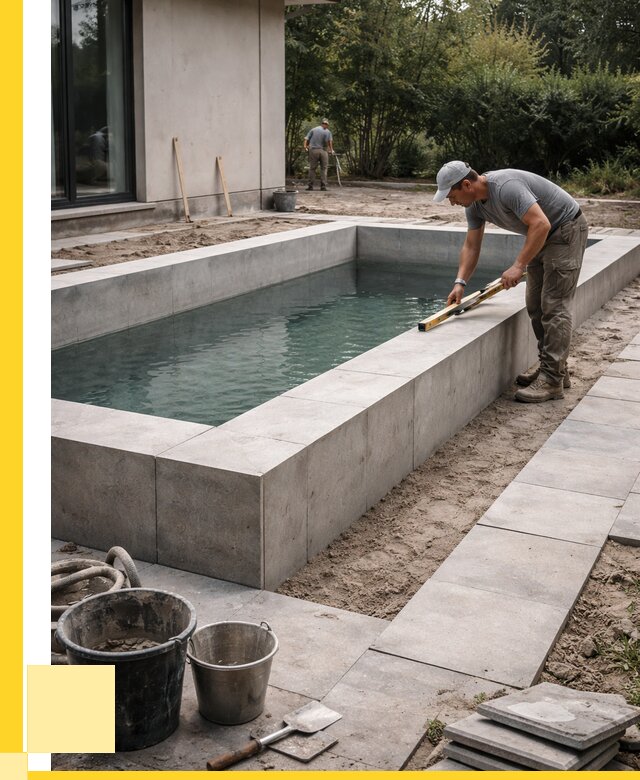 Строительство бетонного бассейна в Первоуральске от 1235160 р. | ЭриданПрв