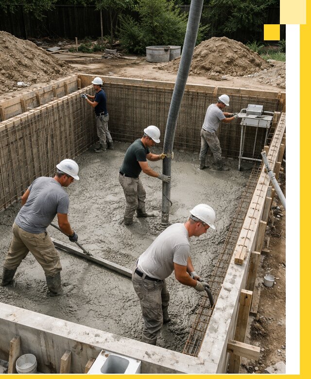 Строительство бетонных бассейнов под ключ в Первоуральске