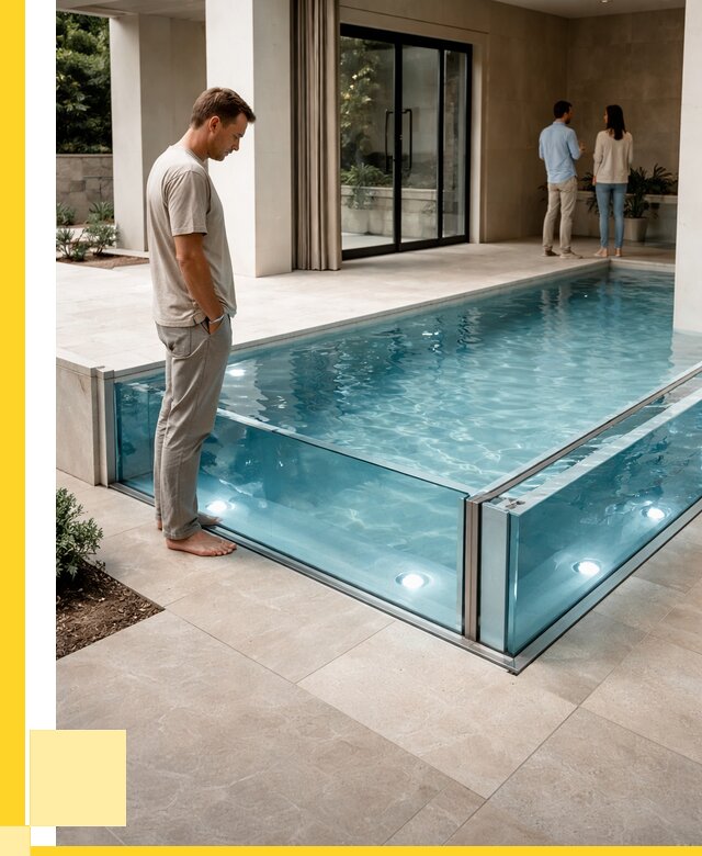 Стеклянные бассейны в Первоуральске от 1235160 р. | ЭриданПрв — мозаика