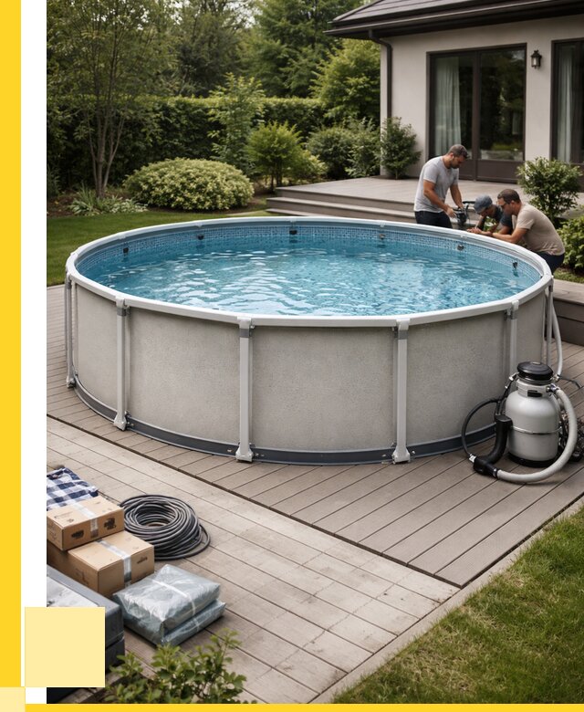 Купить каркасные бассейны в Первоуральске от 46319 р. | ЭриданПрв