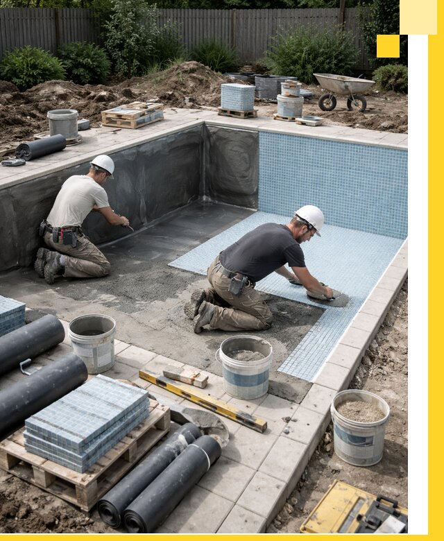 Проектирование и строительство стационарных бассейнов в Первоуральске