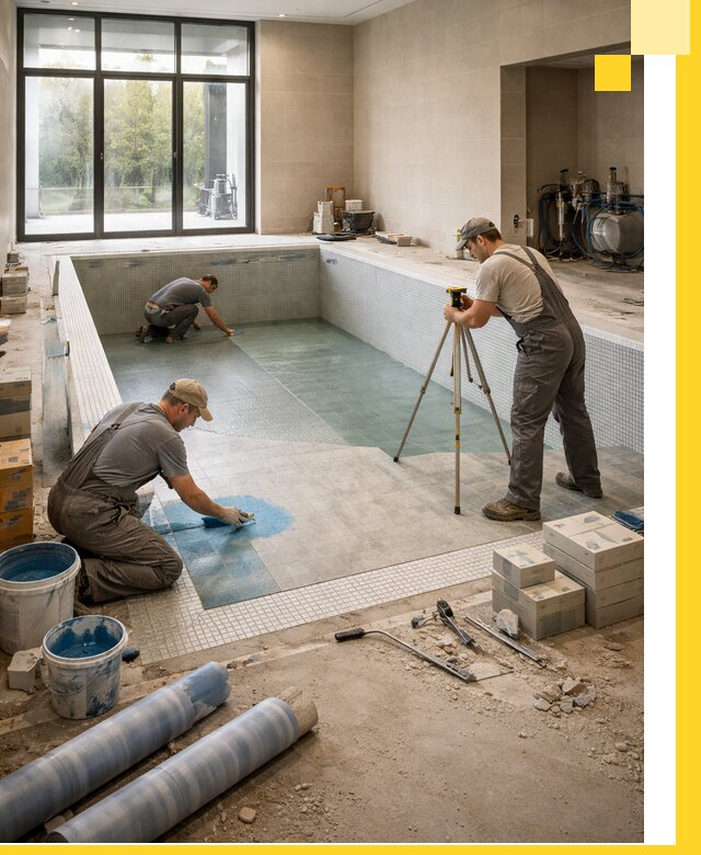 Проект и строительство закрытых бассейнов в Первоуральске под ключ