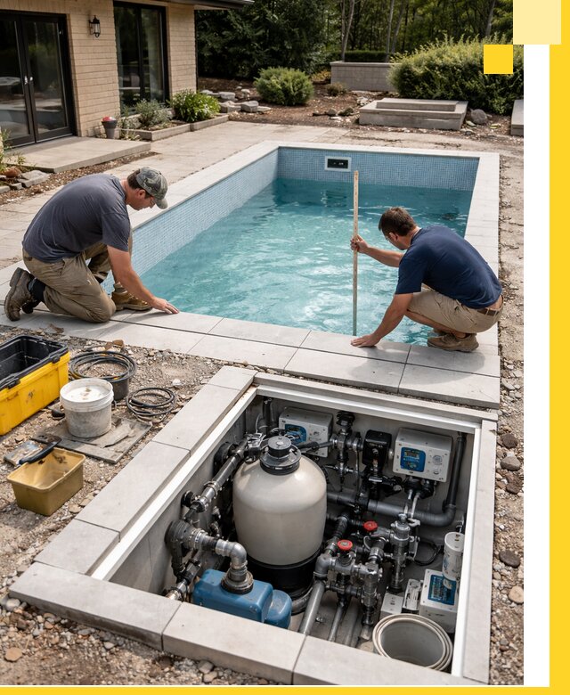 Строительство качественных домашних бассейнов под ключ в Первоуральске