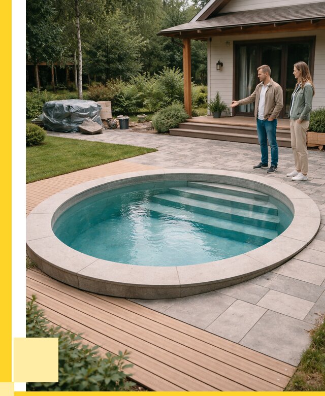 Бассейн на даче под ключ в Первоуральске от 205860 р., ЭриданПрв