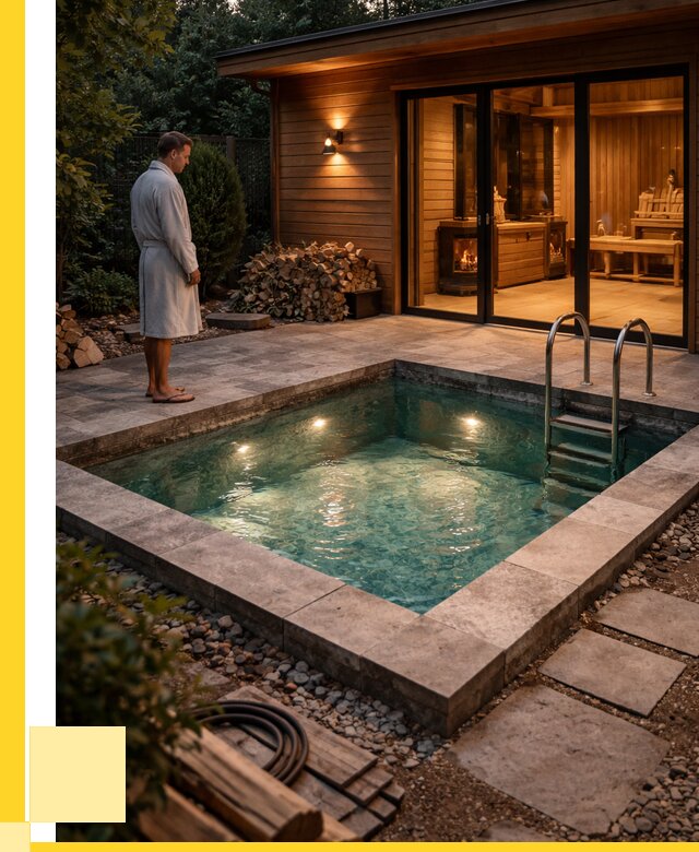 Бани с бассейном под ключ в Первоуральске от 97784 р. | ЭриданПрв