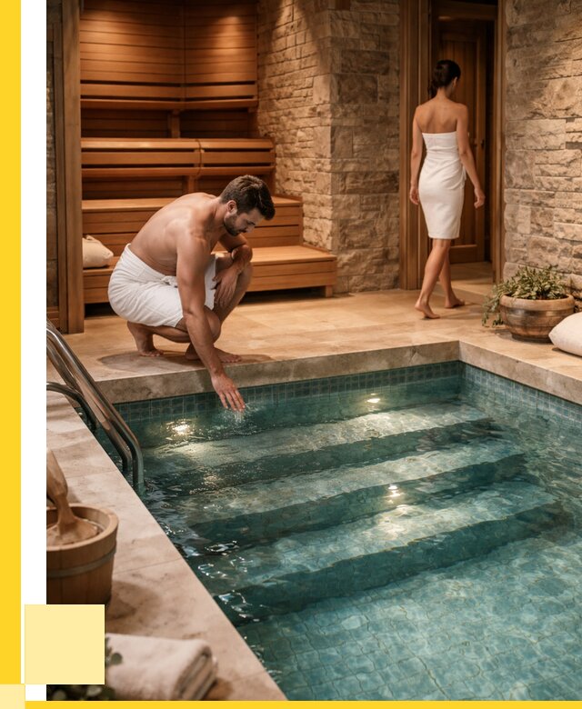 Сауна с бассейном под ключ в Первоуральске от 123516 р., ЭриданПрв