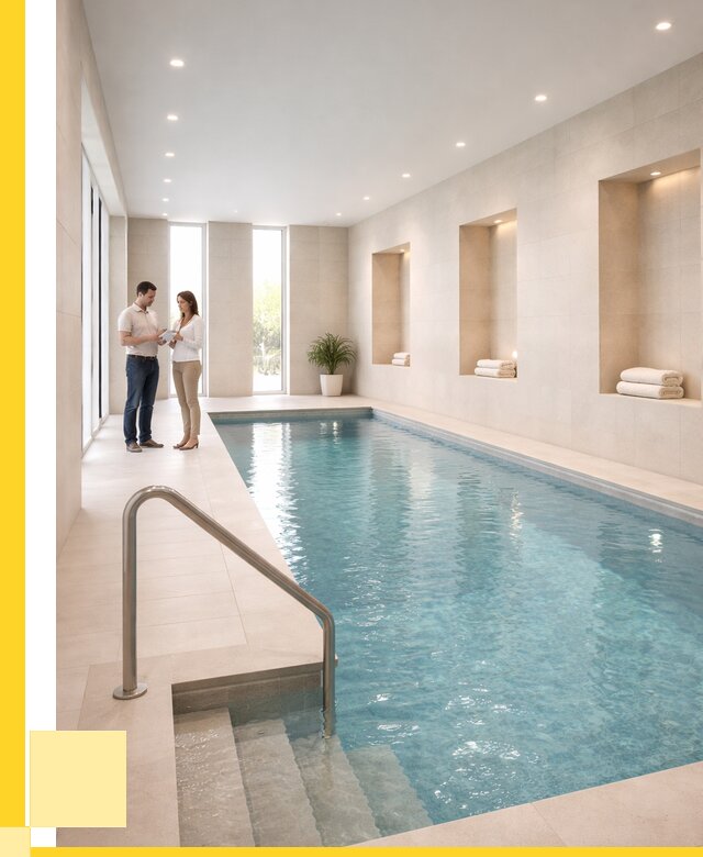 Бассейны в помещении под ключ в Первоуральске от 1543950 р. | ЭриданПрв