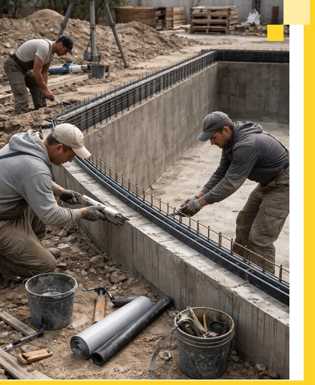 Качественный монтаж чаши бассейна в Первоуральске под ключ с гарантией