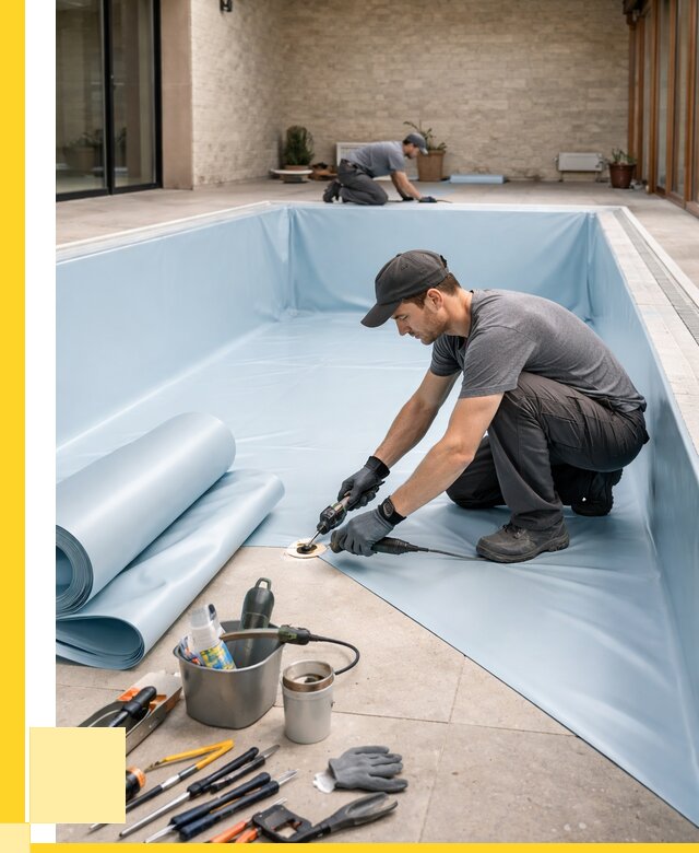 Пленка ПВХ для бассейнов в Первоуральске от 2573 р. | ЭриданПрв