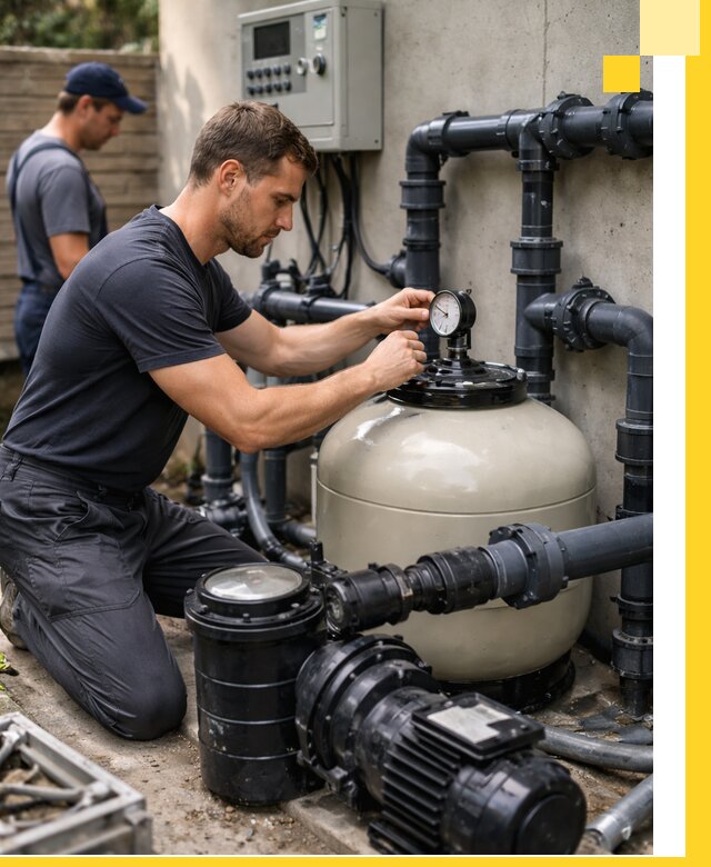 Поставка и монтаж фильтровального оборудования для бассейнов в Первоуральске