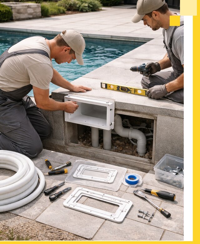 Поставка и установка скиммеров для бассейнов в Первоуральске