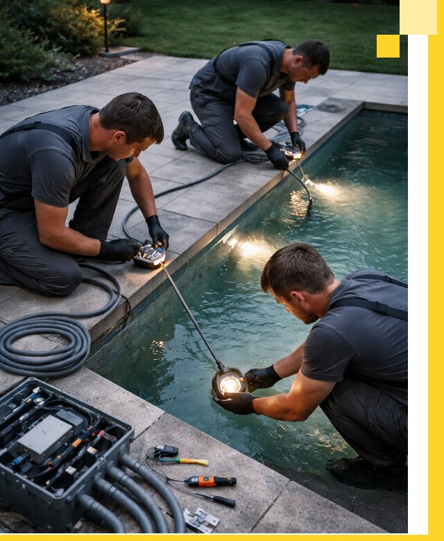 Профессиональное освещение бассейнов в Первоуральске: дизайн и монтаж