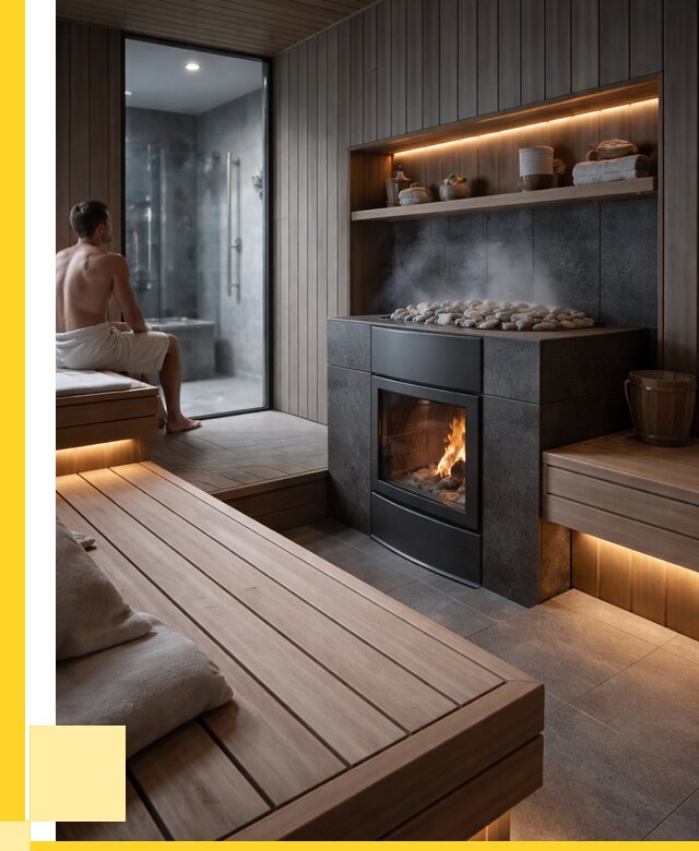 Проект сауны в частном доме в Первоуральске от 36026 р. | ЭриданПрв