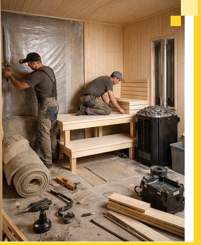 Проекты саун под ключ в Первоуральске дизайн и строительство